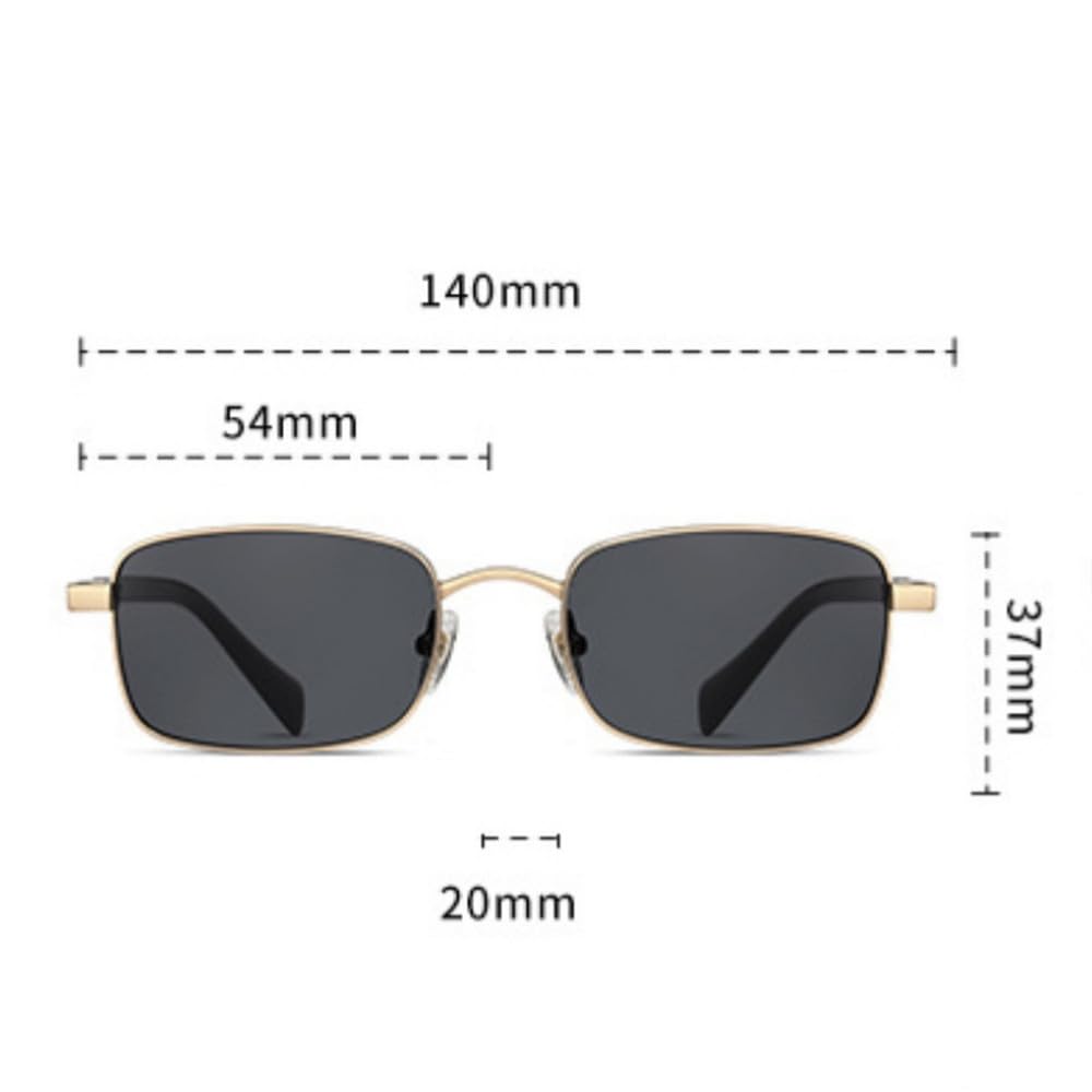 Gafas de conducción retro antirreflectantes con montura de titanio para hombre, protección UV400.