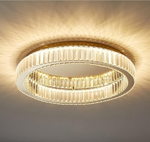 Lampe à suspension en cristal haut de gamme et design chic QTHWB
