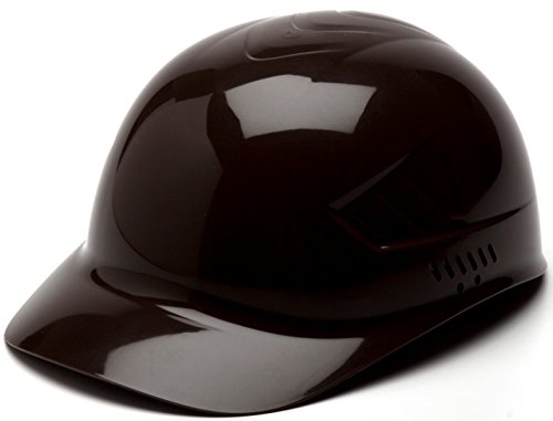 Pyramex Ridgeline 4 Point Glide Lock Suspension Bump Cap, Brown