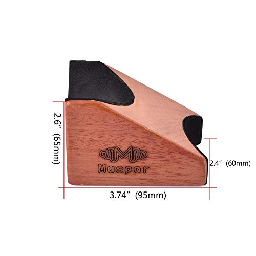 Guitar neck support, guitar neck support pillow, used for string instrument replacement string repair cleaning care tools and non-slip stickers (Small)