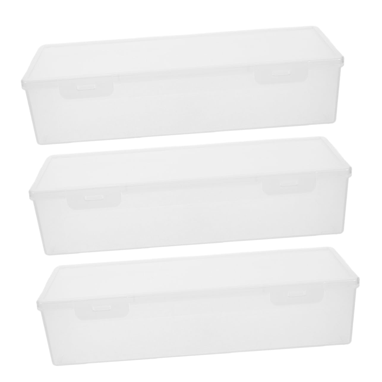 3stücke Kühlschrankbox Mit Dichtem Deckel Für Lebensmittel Organizer Für Küche Und Kühlschrank Zum Aufbewahren Und Frischhalten Von Nudeln Und Obst Rechteckig