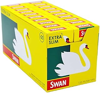 Swan Rolling Tips, Filter, Plain, Standard
