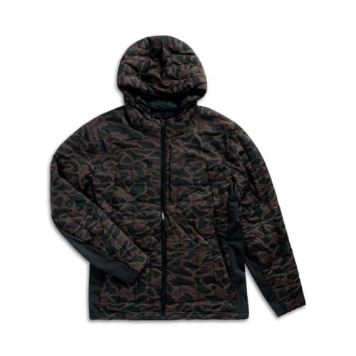 Image of Burlebo Men's Puffer Jacket - Lightweight Quilted Winter Coat with Zipper Pockets