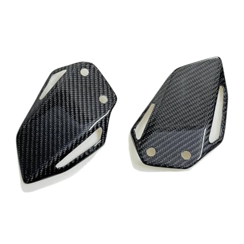 Repose-pieds en carbone 3K pour Yamaha MT09 2025 protections talon haut de gamme
