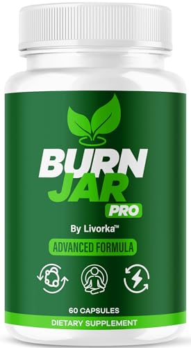 Burn Jar Pro - BurnJar Pink Salt Capsules Pro, BurnJar Pro Pills, Official Advanced Formula Burn Jar Pro Supplement Pills Natural Ingredients Reviews, 60 Capsules for 1 Month