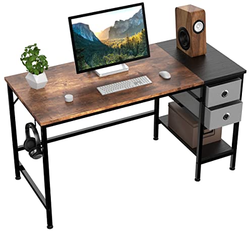 HOMIDEC Computer Desk, Office Work Desk for...