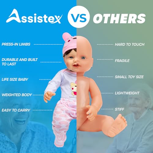 Muñeca Reborn Terapia para Adultos 22 Pulgadas miniatura 3