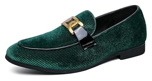 Men's Fashionable Loafers Comfortable Dress Shoes Retro Leather Oxford Shoes Business Dress Casual Walking Shoes for Men