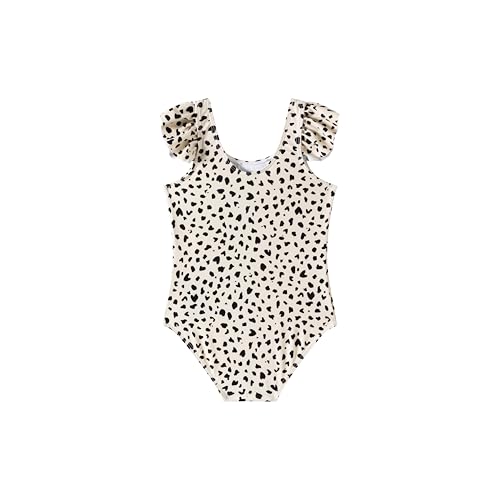 Image of LIZENS Girls Swimwear One Piece Swimsuit Toddler Cute Beach Bathing Suit