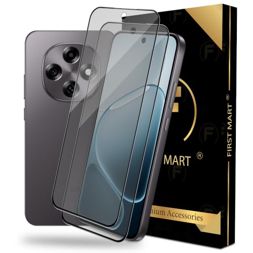 Image of FIRST MART Military-Grade Matte Anti-Glare Tempered Glass for Oppo F31, F31 Pro, F33 and Oppo F33 Pro (6.59 Inch) With Installation Kit | Edge to Edge Coverage |Anti Glare, Bubble-Free [2 Pack]