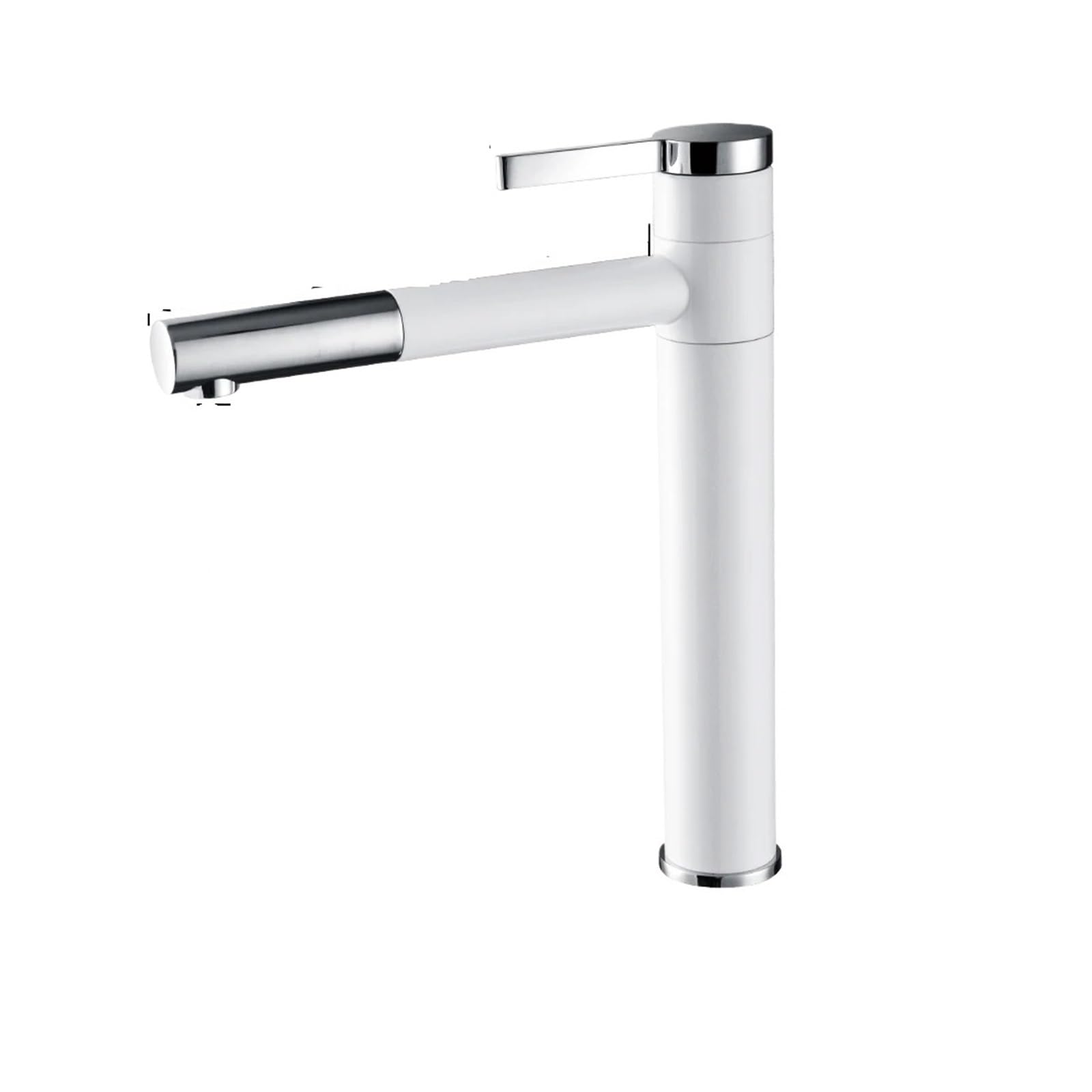 Grifo frío y caliente para lavabo monomando con diseño delgado ideal para renovar baños modernos