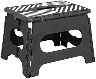 Simplify Folding Step Stool-Lightweight, Sturdy and Safe, Carrying Handle, Easy to Open,