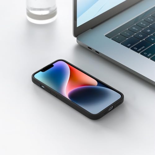 Image of for iPhone 13 mini Case Black, Scratch Resistant with Soft Touch, Slim Thin Phone Cover for iPhone 13 mini 5.4 inch