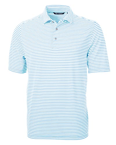 Polo à manches courtes Cutter & Buck Virtue Eco Pique Homme bleu atlas taille XXL