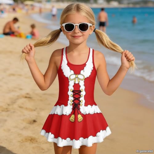Image of KEIAHUAN Gymnastics Leotards for Girls Sleeveless Bodysuit Dance Leotards Performance Costume