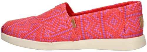 Image of TOMS Women's Alpargata Plus Slip On Espadrille, Textile Upper, Relaxed Fit, CloudBound Insole, Stretchy Easy On and Off