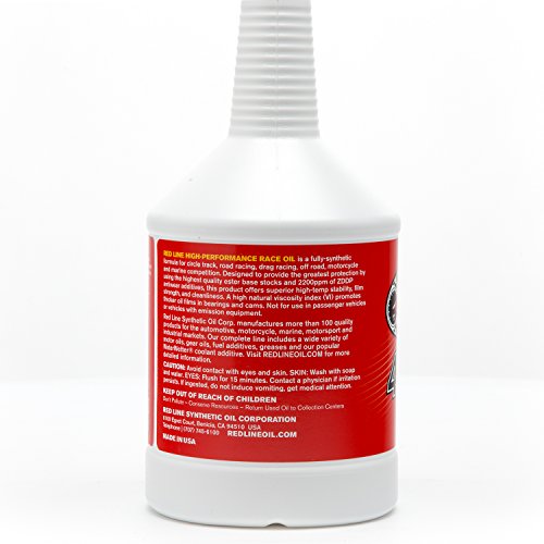 Aceite Motor Sintético 15W40 Red Line 1 Quart miniatura 7