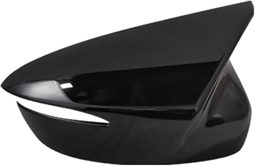 Cubierta de espejo retrovisor lateral Tapa de espejo de puerta para Mazda CX-3 CX-4 CX-5 Accesorios (Color 1 pieza Negro Izquierdo) disponible en Yaxa Peru
