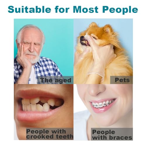 Sufune 5 Stück Tuft Zahnbürste Einbüschelbürste Getuftet Bürste Weich Büschelzahnbürste Kleine Zahnbürste Tuft Toothbrush Zwischenräum Zahnbürste Zahnlücke Bürste für Zahnspange