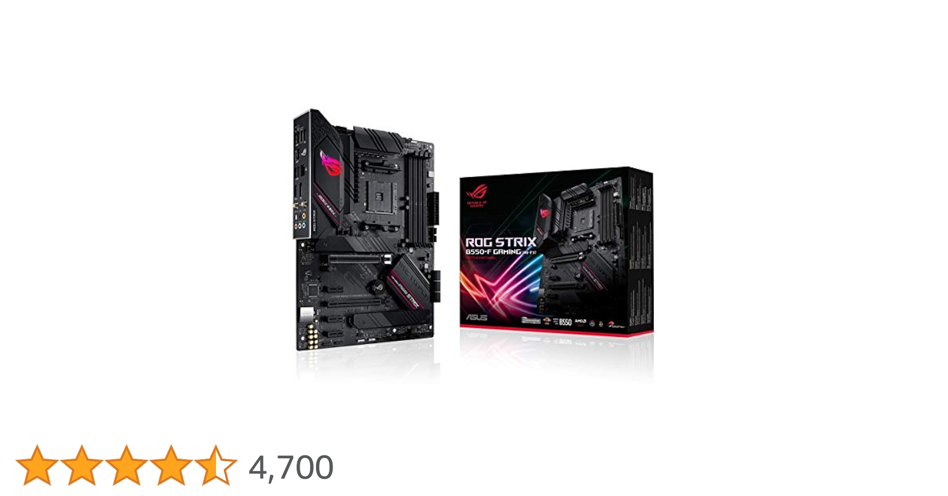 ASUS ROG Strix B550-F Gaming (WiFi 6) AMD AM4 (3rd Gen Ryzen