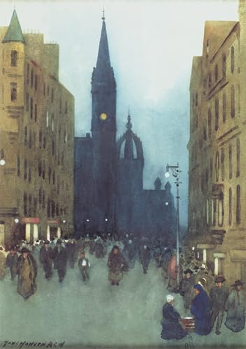 Lienzo artístico de Edimburgo de Hans Hansen, elegancia y alta calidad para pared