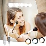 HELOIE Makeup Light,Portable Led Vanity Lights with 3 Colors Lighting Mode Adjustable & Dimmable for Vanity Table Dressing Room Mirror