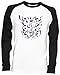 Decepticon Graffiti Example 113 Weißes Baseball T-Shirt Unisex Größe XL White Baseball Tee Unisex Size XL
