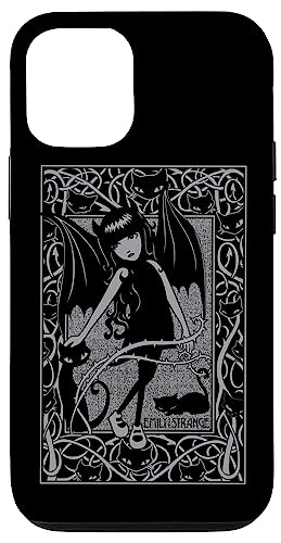 Emily The Strange Night Walker Coque pour iPhone 12 anti-rayures étui antichoc pour adolescents