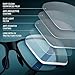 IBOANN Carbon Blue Light Blocking Glasses Men for Computer, Gaming, Metal Frame Night Driving Glasses for Man