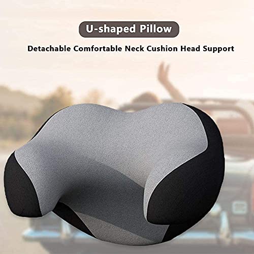 Image of araami Car Seat Headrest Pillow, U-Shape Memory Foam Neck Support Pillow for Neck Pain Relief Ergonomic Car Neck Pillow Soft Travel Pillow for Sleeping and Resting in Car and Office