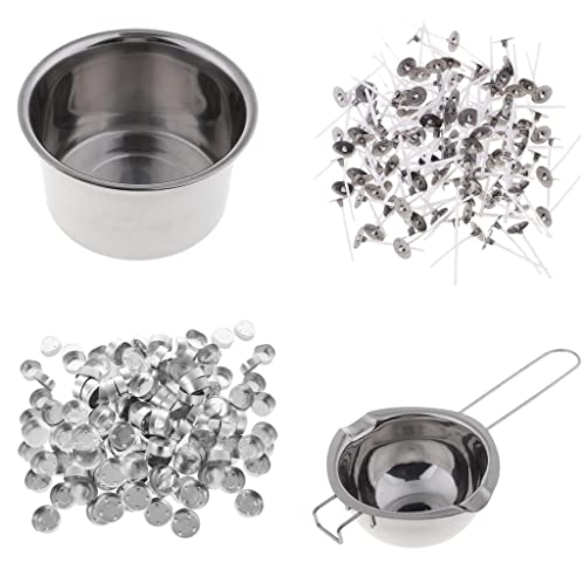 Wax Melting Pot Double Boiler with Tealight Cups