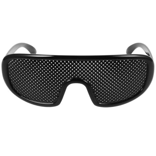 OATIPHO Gafas Estenopeicas Hexagonales Reticulares para Presbicia Compactas y Portátiles para Uso en Casa y Viajes