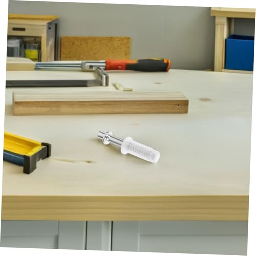 Kit de herrajes Mikikit 8 piezas de bisagras resistentes para puertas plegables con mecanismo de deslizamiento suave, fácil instalación, hardware reforzado para clósets y divisores de ambientes miniatura 4