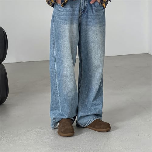 Men's Suede Clogs Leather Mules Slip on Memory Foam Loafers Comfort Soft Sole Non-Slip Potato Shoes Sandals4