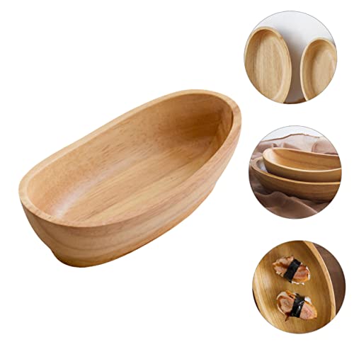 Plato decorativo con forma de barco para sushi miniatura 3