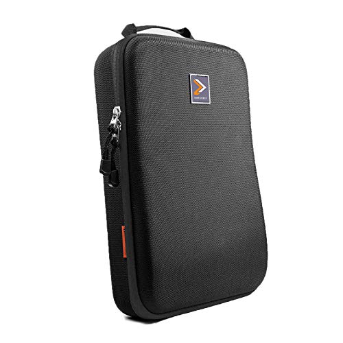 IAMRUNBOX Garment Bag - Funda Porta Camisas, Bolso de Viaje Organizador de Ropa + Plegador Gratis - Doublepack (Negro)
