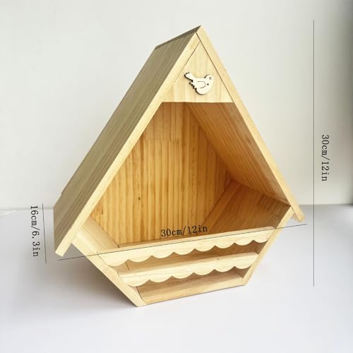 Maison d'oiseaux pour l'extérieur pour observer les moineaux - 7