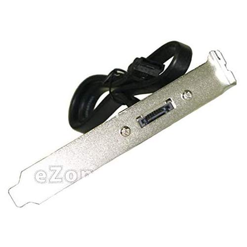 Amazon.com: Serial ATA SATA II 3.0Gbps to eSATA Cable w/Bracket Slot ...