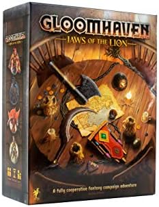 Cephalofair Games Gloomhaven: Jaws of The Lion Strategy Boxed Board Game for Ages 14 and up, 2+ players