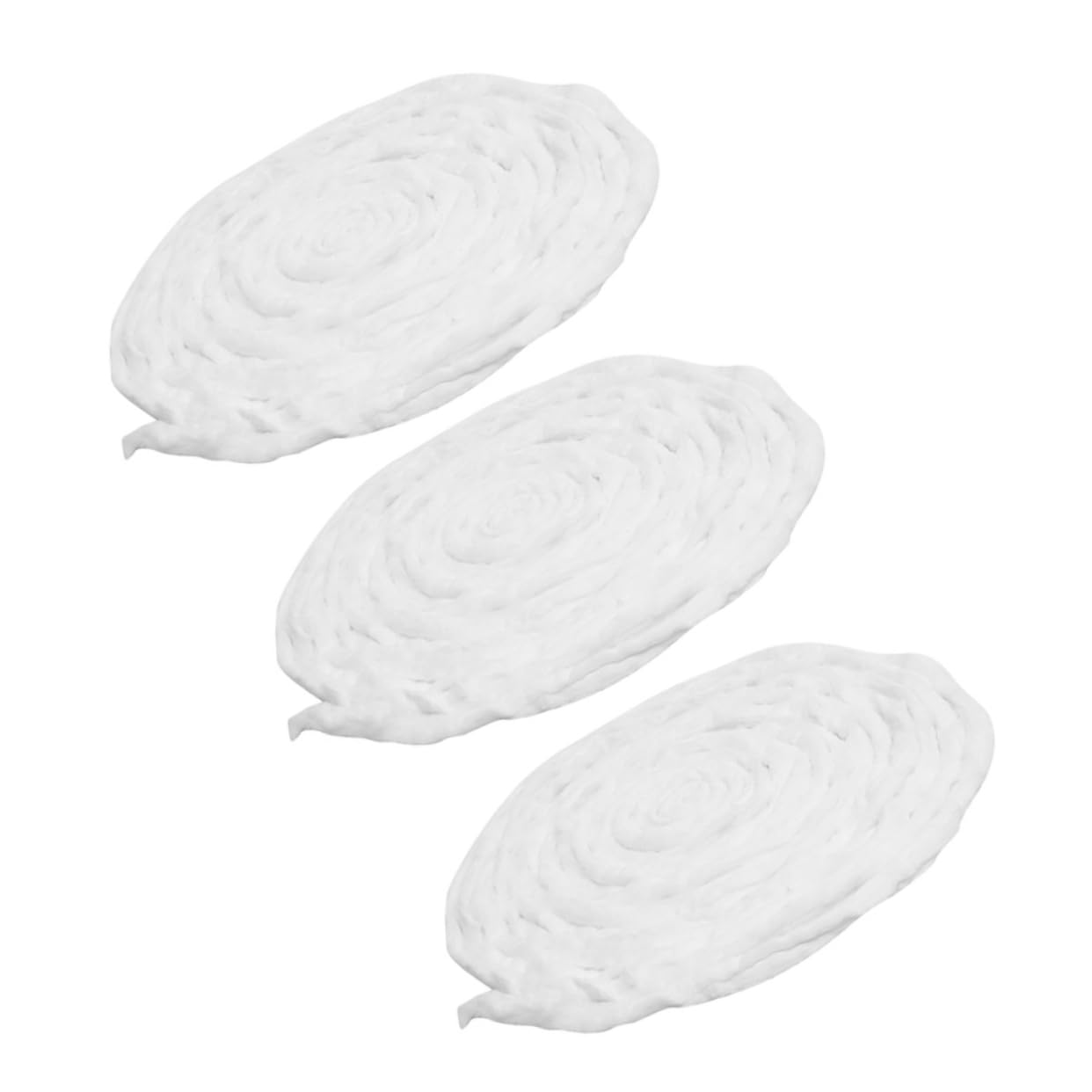 FRCOLOR Pack Cotton Beauty Coils Hairdressing Strip for Perms Soft Cotton Coils for Hair Salons