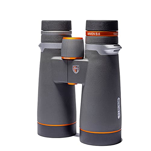 Maven B6 50mm ED Binoculares (12X50, Negro/Gris) miniatura 2