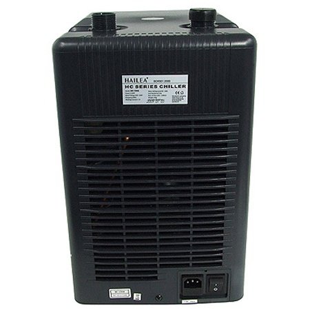 Hailea Ultra Titan 200 Wasser-Durchlaufkühler (HC150=165Watt Kälteleistung, 42cm x 30cm x 42cm, für Desktop und Server)