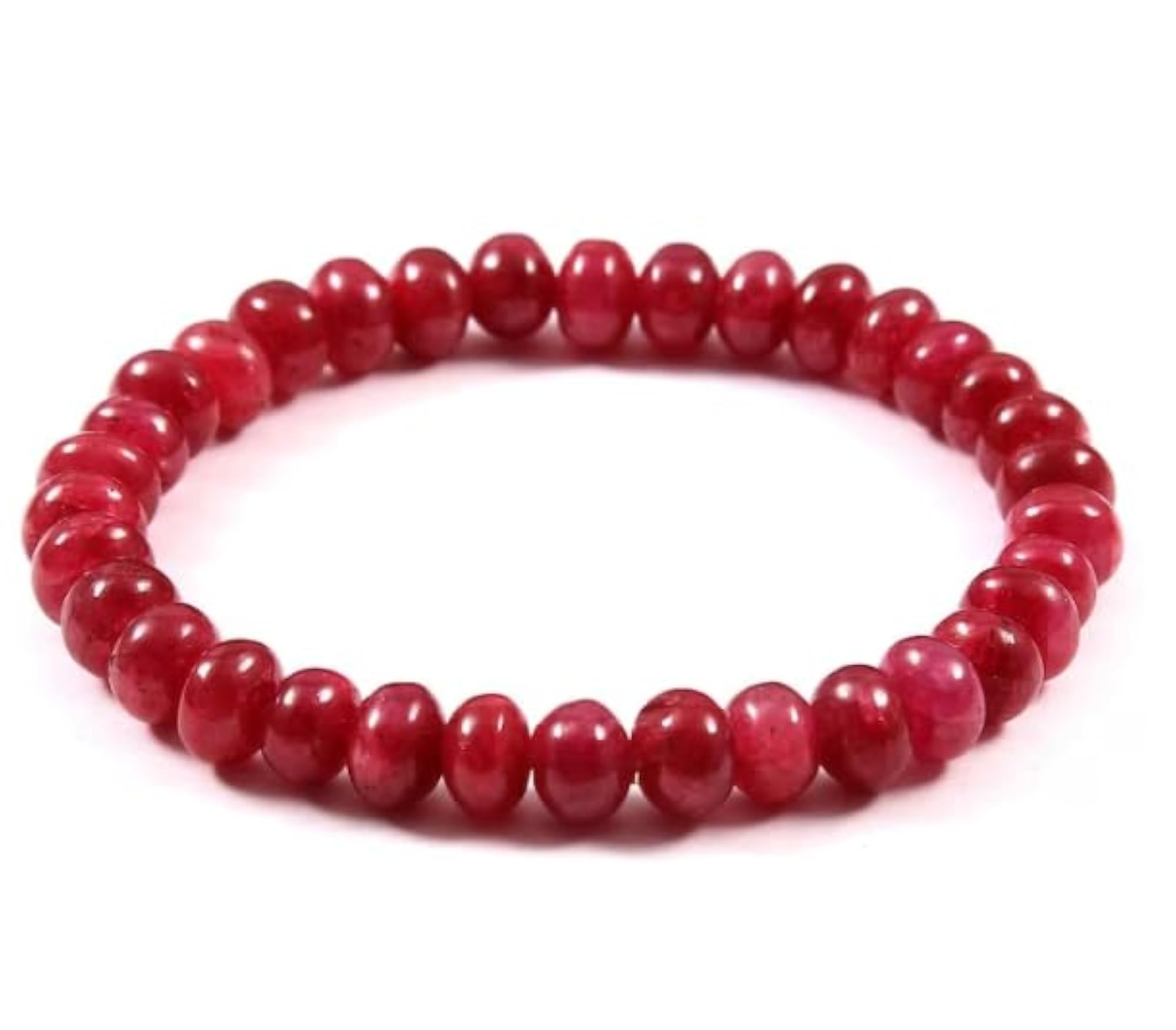 AAA+++ Quality Natural Ruby Stone Bracelet, Original Manik