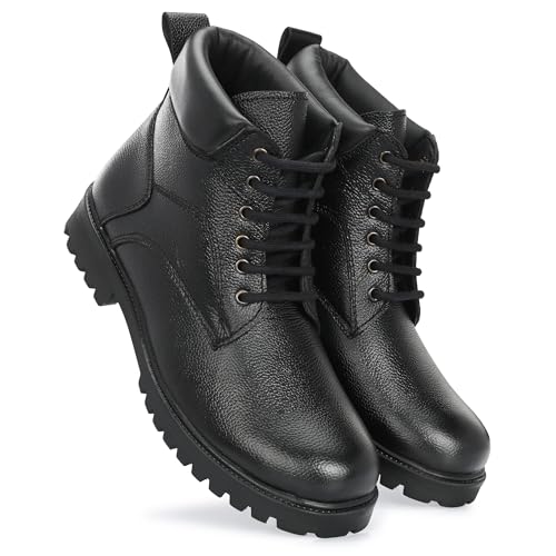 Image of GALEX Leather Boots for Men | Trendy, Stylish & Casual Boots