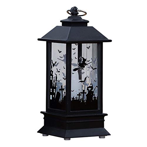 Preisvergleich Produktbild Halloween-Weinlese-Schloss-Halloween-... Halloween-Dekoration führte Laternen-Versorgungsmaterial-hängende Lichter