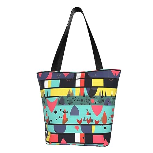 Sac à main noir et blanc au design géométrique unique et moderne