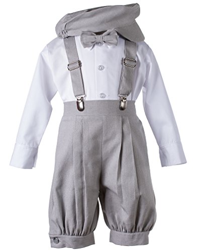 Tuxgear Baby-Boys Linen Vintage Knicker Outfit Suspenders and
