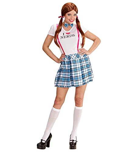 W WIDMANN MILANO Party Fashion - Costume Fille Collège, Robe, Uniforme scolaire, Lycée, Costumes de Carnaval