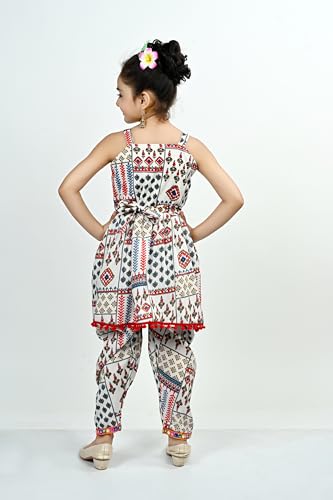 Image of Arshia Fashions Girls Kurta and Dhoti Pant Set