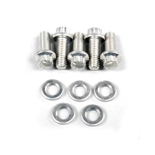 712-0750 Stainless Steel 5/16-24 Fine RH Thread 0.750 UHL 12-Point Bolt with 3/8 Socket and Washer, (Set of 5) by ARP
